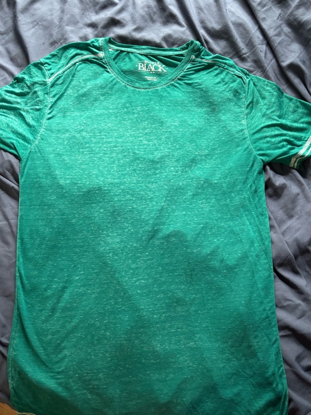 Buckle Green Crew Neck T-Shirt